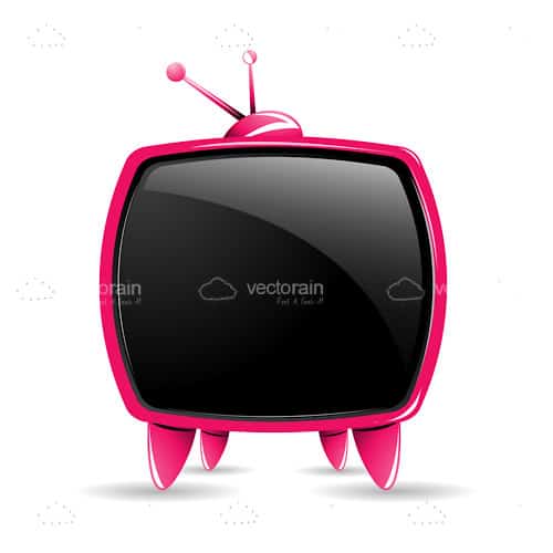 Pink Cartoon T.V